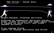 Dave Winfield's Batter Up! for IBM PC/Compatibles - Here's the curve ball.