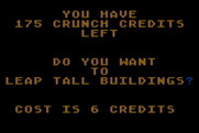 Crush, Crumble and Chomp! for Atari 8-bit - Specify a few abilities for your creation!