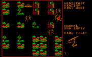 Crush, Crumble and Chomp! for IBM PC/Compatibles - People flee as I attack!