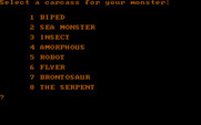 Crush, Crumble and Chomp! for IBM PC/Compatibles - You can also make custom monsters.