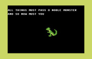 Crush, Crumble and Chomp! for Commodore 64 - All things must pass...game over.