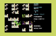 Crush, Crumble and Chomp! for Commodore 64 - Destroying the city...