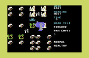 Crush, Crumble and Chomp! for Commodore 64 - My creature wanders into town...