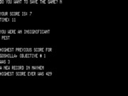 Crush, Crumble and Chomp! for TRS-80 - My reign of terror was insignificant...