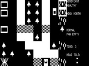 Crush, Crumble and Chomp! for TRS-80 - A giant arachnid enters town!