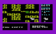 Crush, Crumble and Chomp! for Commodore VIC-20 - Clomping through the city...