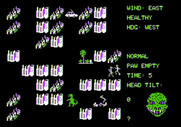 Crush, Crumble and Chomp! for Apple II - Trashing the city...