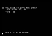Crush, Crumble and Chomp! for Apple II - Quitting a game...