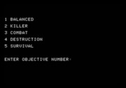 Crush, Crumble and Chomp! for Apple II - Choose an objective...
