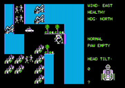 Crush, Crumble and Chomp! for Apple II - The robot scenario begins!