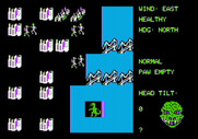 Crush, Crumble and Chomp! for Apple II - Game start.