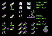 Crush, Crumble and Chomp! for Apple II - My serpent destroys the city...