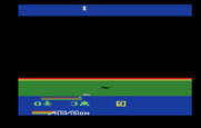 Cosmic Commuter for Atari 2600 - Starting screen.