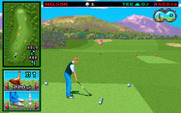 Wilson ProStaff Golf for IBM PC/Compatibles - Teeing off on the next hole...