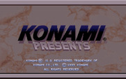 Wilson ProStaff Golf for IBM PC/Compatibles - Konami logo screen.