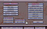 Wilson ProStaff Golf for IBM PC/Compatibles - Select game options.