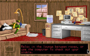 Quarter Pole for IBM PC/Compatibles - Visit the lounge to relax a bit.