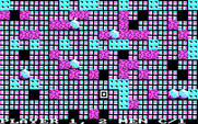 Boulder Dash II: Rockford's Revenge for IBM PC/Compatibles - When you lose a life or start a level the screen builds one tile at time...