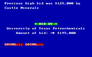 Oil Barons for IBM PC/Compatibles - This piece of land is going...going...