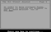 Oil Barons for IBM PC/Compatibles - Sometimes events happen that cost each player money.