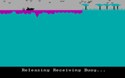 Oil Barons for IBM PC/Compatibles - Preparing to survey this location.
