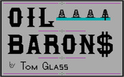 Oil Barons for IBM PC/Compatibles - Title screen.