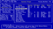 Pacific Storm: The Solomon's Campaign - Operations in the South Pacific, 1942-1943 for IBM PC/Compatibles - Operational Plan menu.
