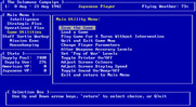 Pacific Storm: The Solomon's Campaign - Operations in the South Pacific, 1942-1943 for IBM PC/Compatibles - There are a number of game options you can set.