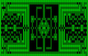 One Hundred and One Monochrome Mazes for IBM PC/Compatibles - Maze 101...one of the toughest!