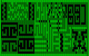 One Hundred and One Monochrome Mazes for IBM PC/Compatibles - Mazes come in varying difficulties...this one is quite tough!