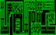 One Hundred and One Monochrome Mazes for IBM PC/Compatibles - Don't fall into the holes (the black spaces)!