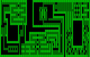 One Hundred and One Monochrome Mazes for IBM PC/Compatibles - Be careful...there are some narrow paths here!