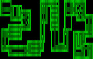 One Hundred and One Monochrome Mazes for IBM PC/Compatibles - Another of the 101 mazes...