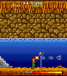 Galivan: Cosmo Police for Arcade - Lookout, incoming!