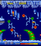 Galivan: Cosmo Police for Arcade - Attacks incoming form everywhere!