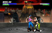 Mortal Kombat 3 for Arcade - Fight in progress...