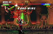 Mortal Kombat 3 for Arcade - Kano wins this round...