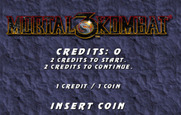 Mortal Kombat 3 for Arcade - Insert coin(s) to begin!