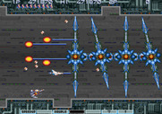 Gradius III for Arcade - This thing can't be destroyed, so you'll need to devise a strategy to sneak past it.