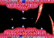 Gradius III for Arcade - There are some hidden areas, such as this one from resembling Life Force.
