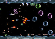Gradius III for Arcade - A barage of bubbles and more!