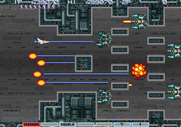 Gradius III for Arcade - This maze of enemy ships is tough...