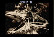 Gradius III for Arcade - Introduction 1 (Gradius graphics).