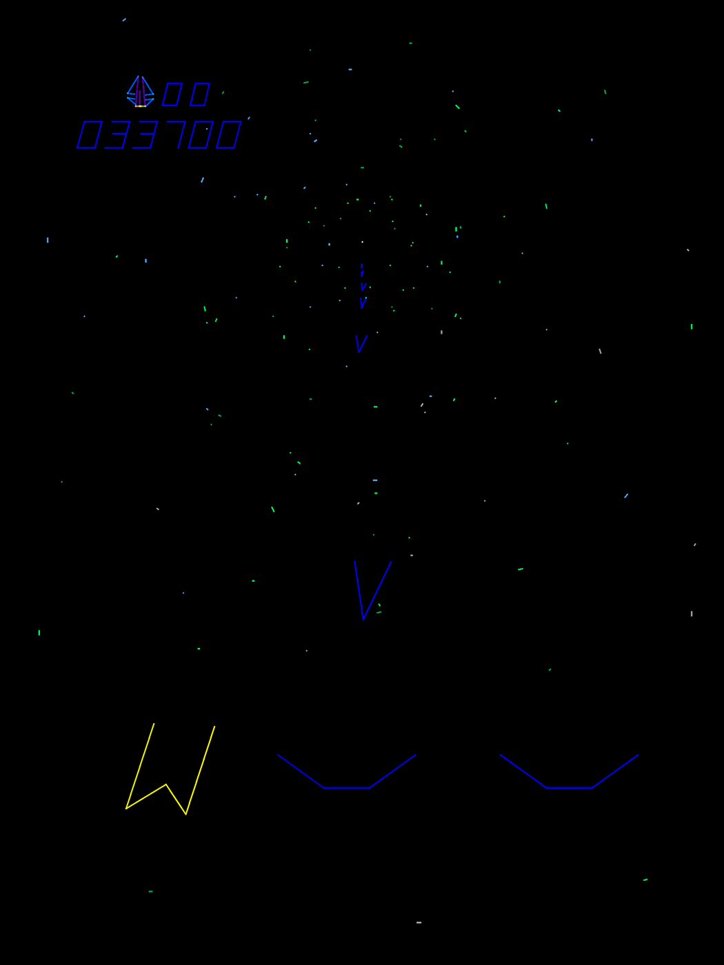 Tac/Scan Arcade Screenshot: A new high score!