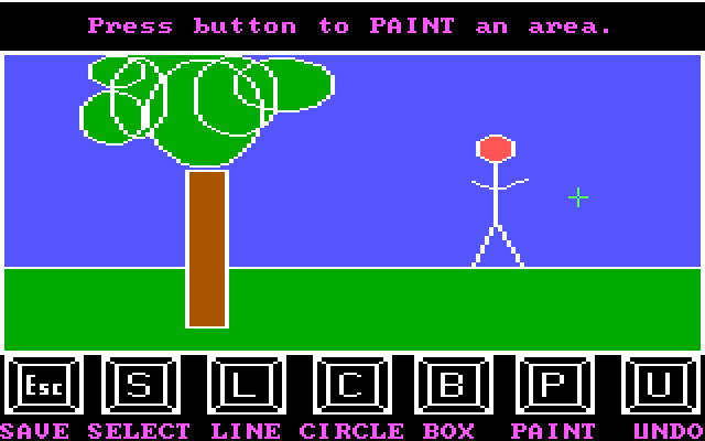 Story Maker IBM PC/Compatibles Screenshot: Another masterpiece to add to my story!