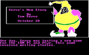 Story Maker for IBM PC/Compatibles - Now I can read the story I wrote...with a little help from Sierra On-Line!