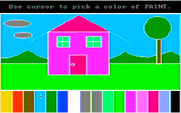 Story Maker for IBM PC/Compatibles - I'm trying to draw my own house, but it's not as good...
