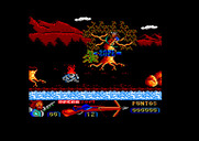 Guillermo Tell for Amstrad CPC - Game over.