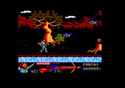 Guillermo Tell for Amstrad CPC - Here come some enemy creatures!