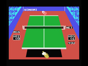Konami's Ping Pong for MSX - I hit the net...